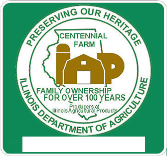 Illinois Centennial Farms Sign